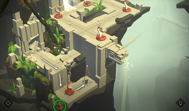 Lara Croft GO screenshot
