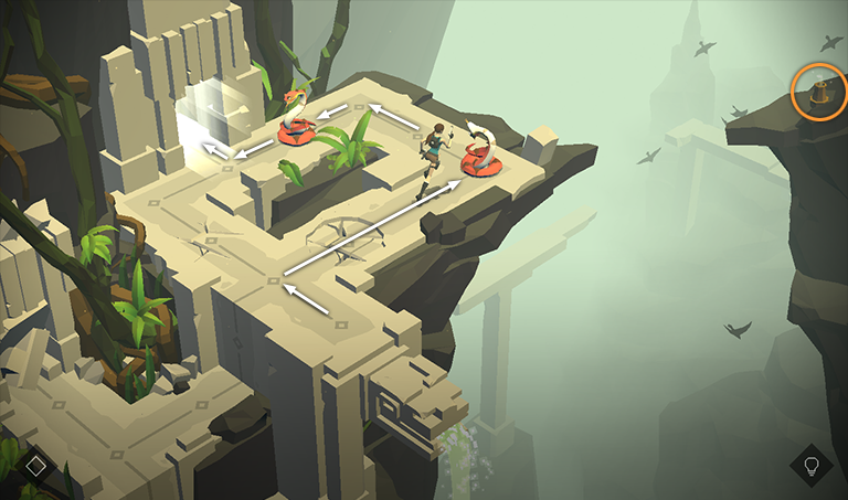 Lara Croft GO screenshot