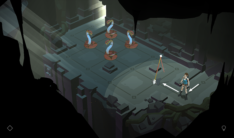 Lara Croft GO screenshot