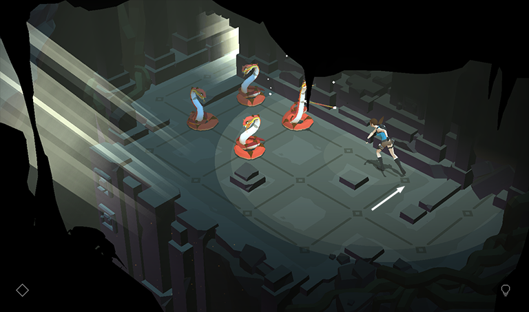 Lara Croft GO screenshot