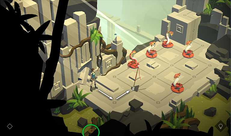 Lara Croft GO screenshot