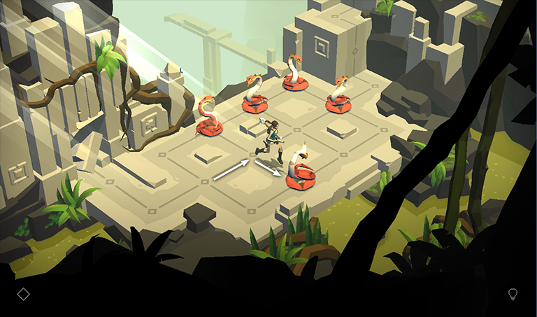 Lara Croft GO screenshot