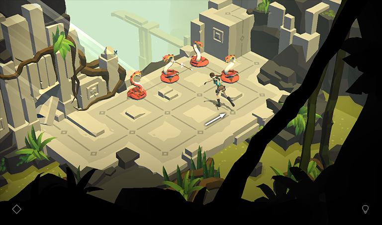 Lara Croft GO screenshot