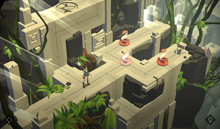 Lara Croft GO screenshot