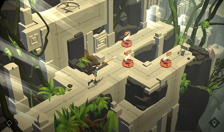 Lara Croft GO screenshot