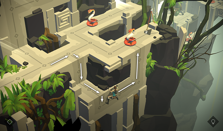 Lara Croft GO screenshot