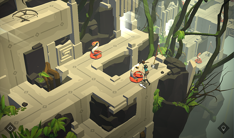 Lara Croft GO screenshot