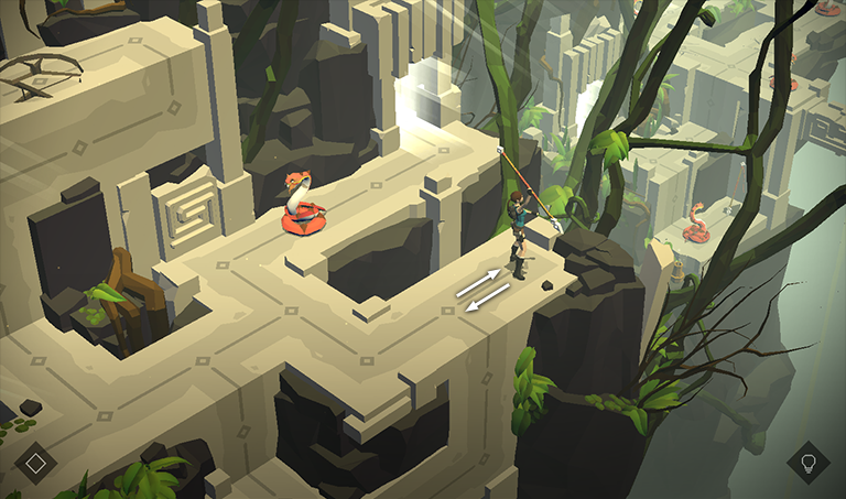 Lara Croft GO screenshot