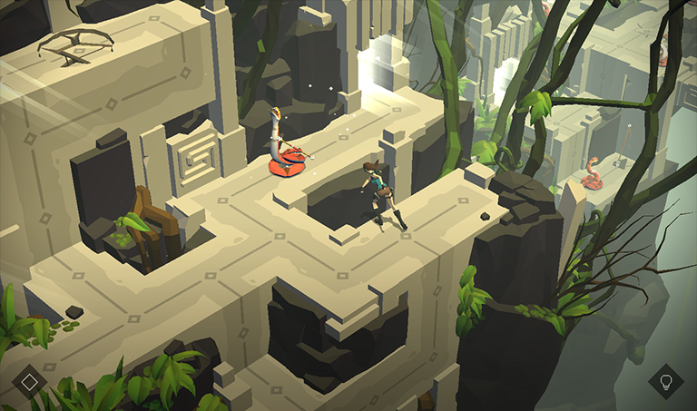 Lara Croft GO screenshot