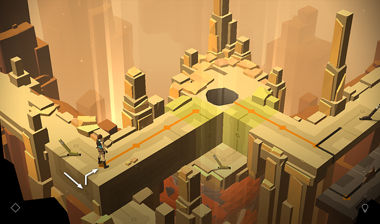 Lara Croft GO screenshot