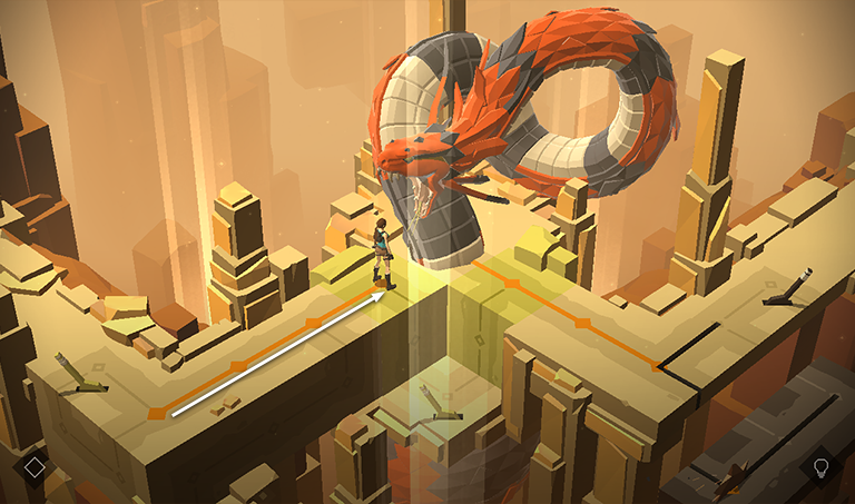 Lara Croft GO screenshot