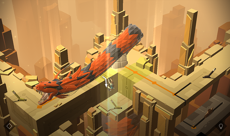 Lara Croft GO screenshot