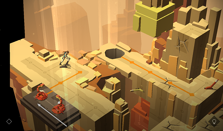 Lara Croft GO screenshot