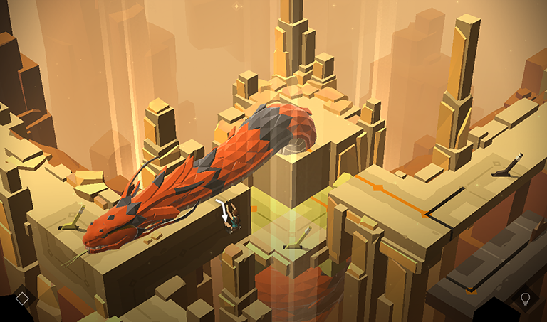 Lara Croft GO screenshot