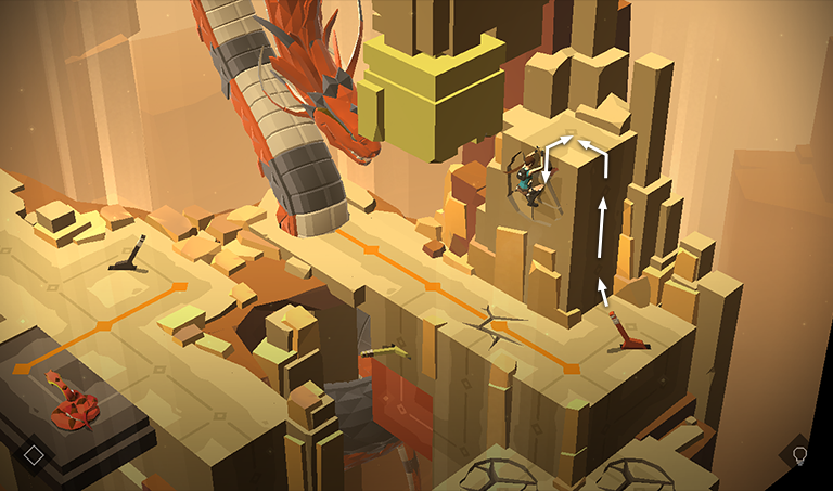 Lara Croft GO screenshot