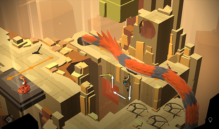 Lara Croft GO screenshot