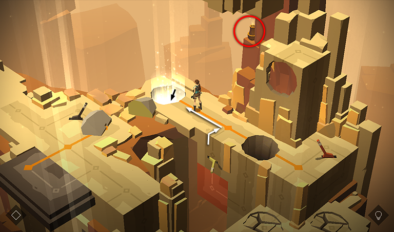 Lara Croft GO screenshot
