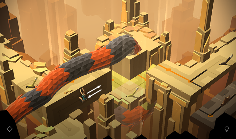 Lara Croft GO screenshot