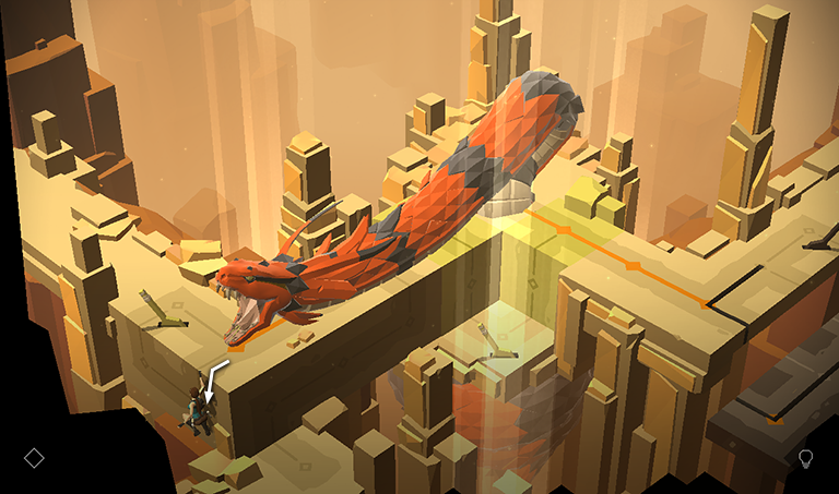 Lara Croft GO screenshot