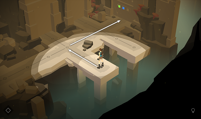 Lara Croft GO screenshot