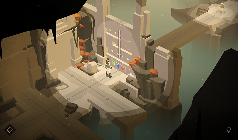 Lara Croft GO screenshot