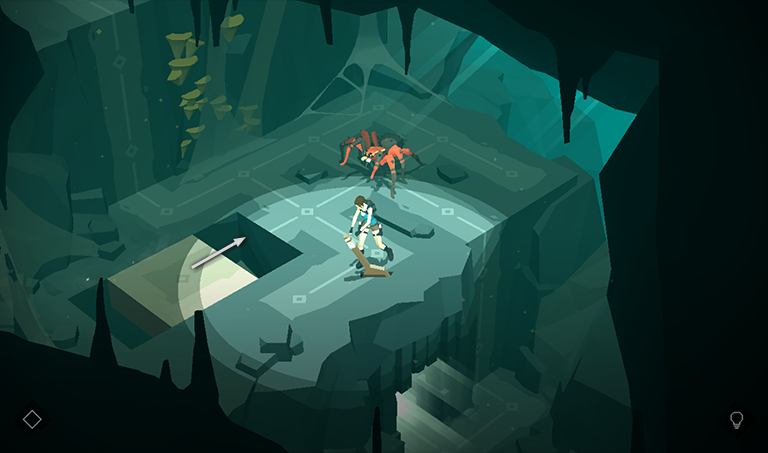 Lara Croft GO screenshot