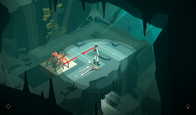 Lara Croft GO screenshot