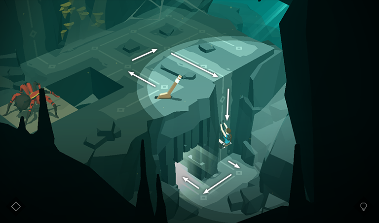 Lara Croft GO screenshot