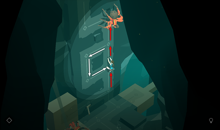 Lara Croft GO screenshot