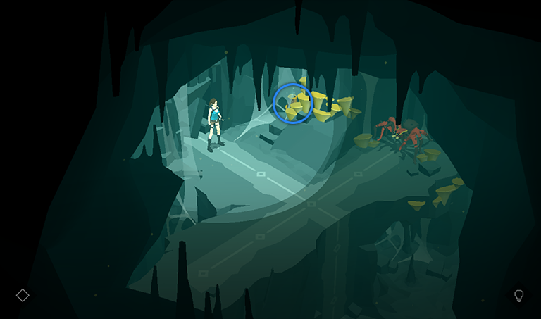 Lara Croft GO screenshot
