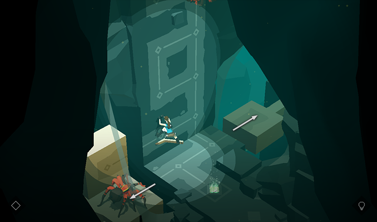 Lara Croft GO screenshot