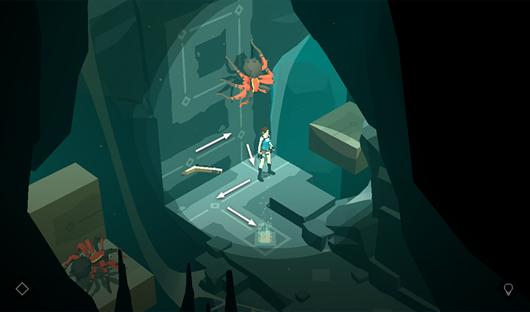 Lara Croft GO screenshot