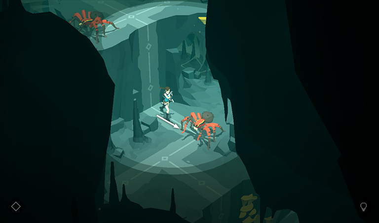 Lara Croft GO screenshot