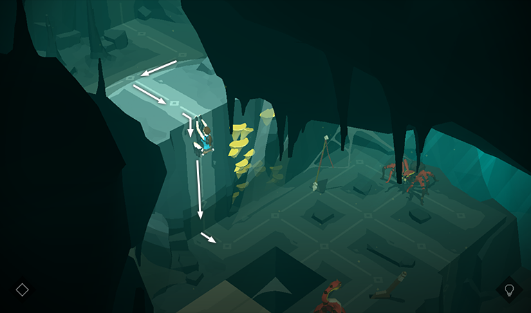 Lara Croft GO screenshot