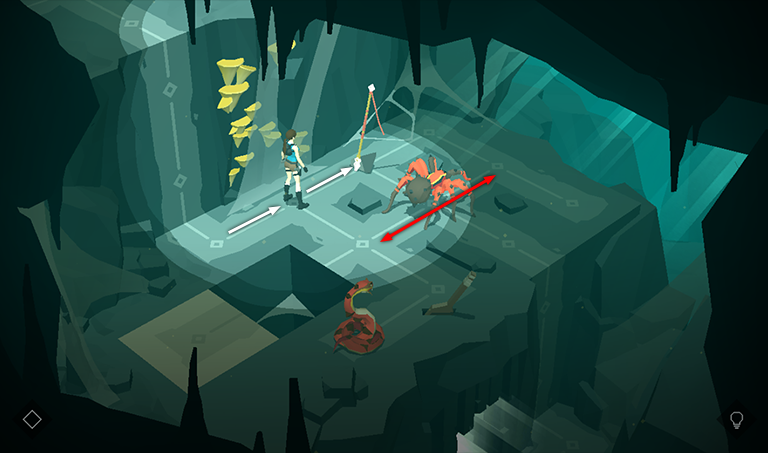 Lara Croft GO screenshot