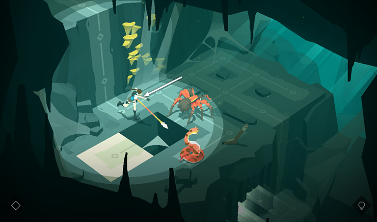 Lara Croft GO screenshot