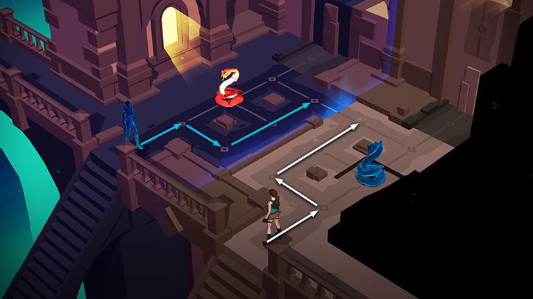 Lara Croft GO screenshot