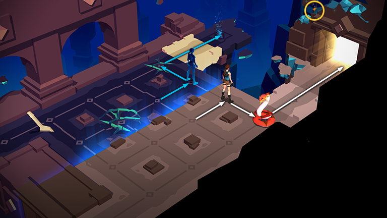Lara Croft GO screenshot