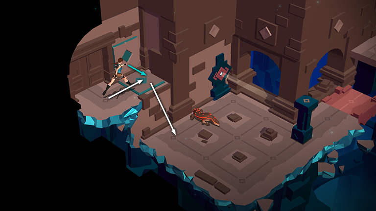 Lara Croft GO screenshot