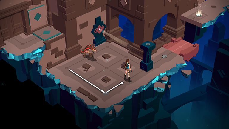 Lara Croft GO screenshot