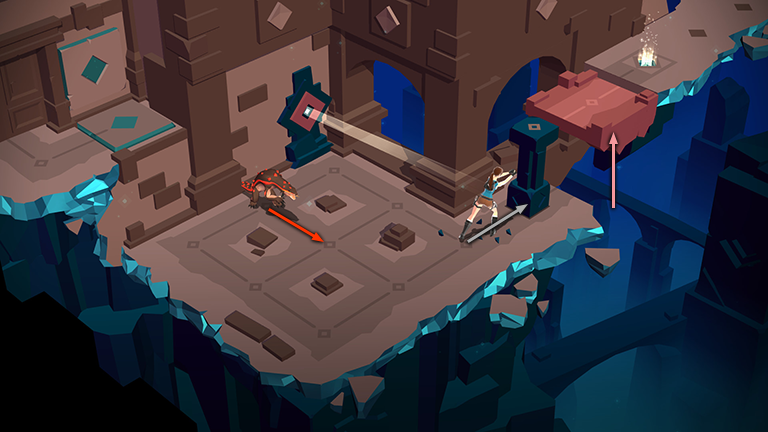 Lara Croft GO screenshot