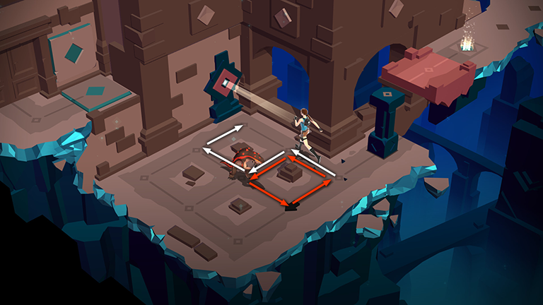 Lara Croft GO screenshot