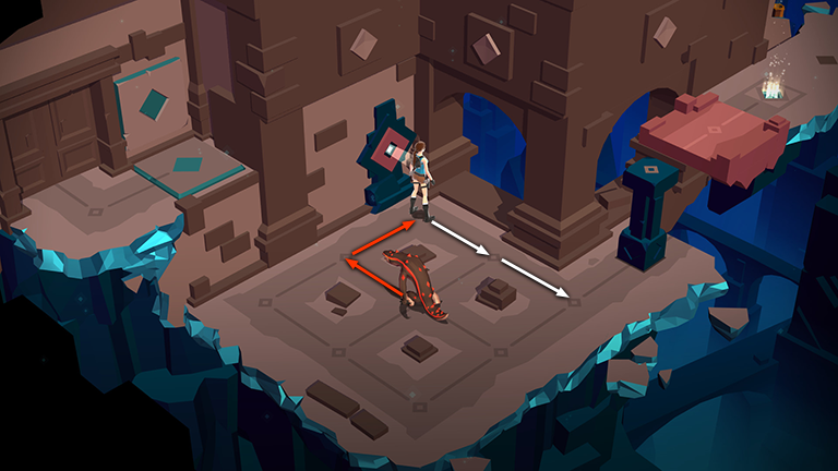 Lara Croft GO screenshot