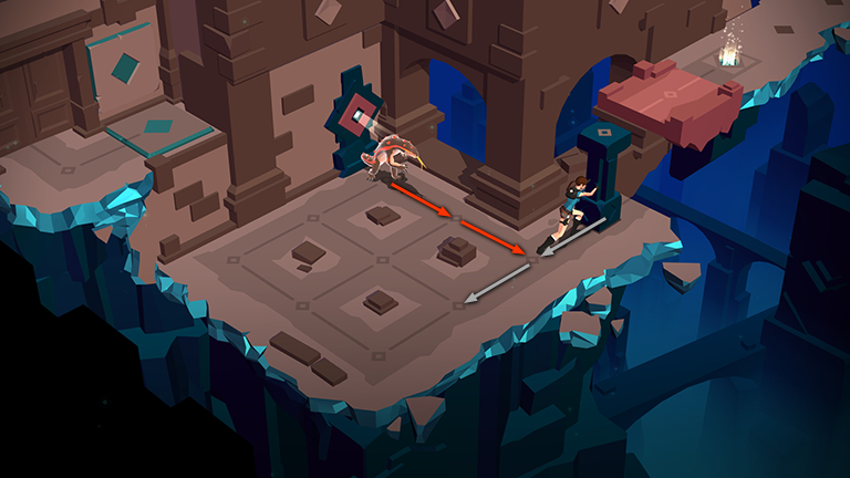 Lara Croft GO screenshot