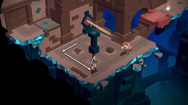 Lara Croft GO screenshot
