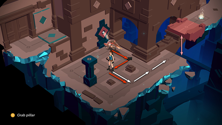 Lara Croft GO screenshot