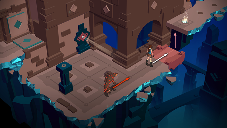 Lara Croft GO screenshot