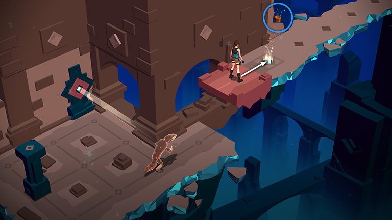 Lara Croft GO screenshot
