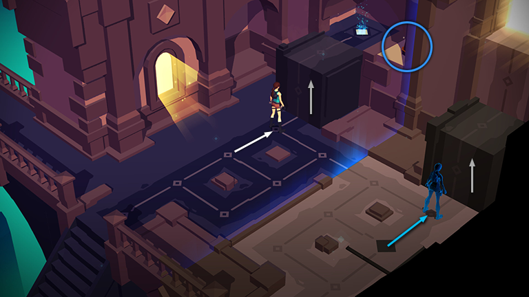 Lara Croft GO screenshot