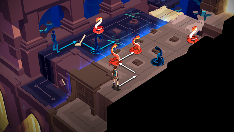 Lara Croft GO screenshot
